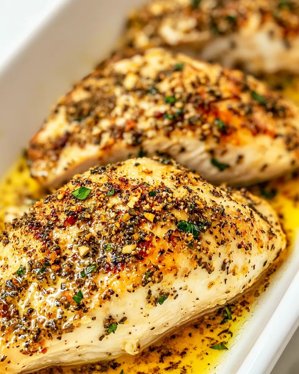 Classic Parmesan Herb Chicken dish photo