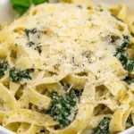 Homemade Pasta with Arugula photo