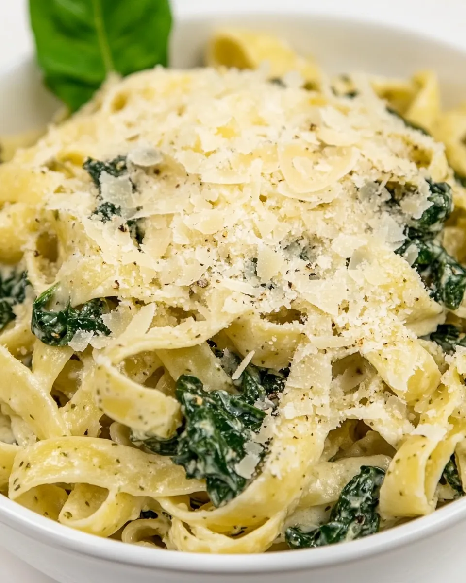 Homemade Pasta with Arugula photo