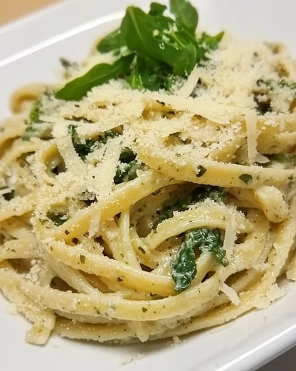 Easy Pasta with Arugula recipe photo