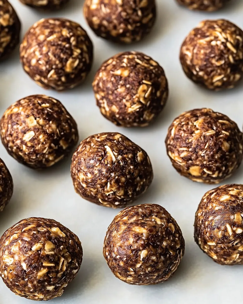 Quick Peanut Butter-Banana Protein Balls recipe photo