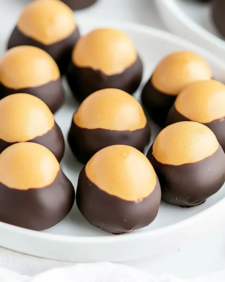 Homemade Peanut Butter Buckeyes photo