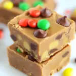 Homemade Peanut Butter Candy Bar Fudge photo