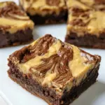Easy Peanut Butter Cheesecake Brownie Bars photo
