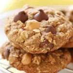 Homemade Peanut Butter Chocolate Granola Cookies Recipe photo