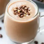 Homemade Peanut Butter Coffee Smoothie photo