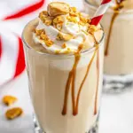 Homemade Peanut Butter Milkshake photo