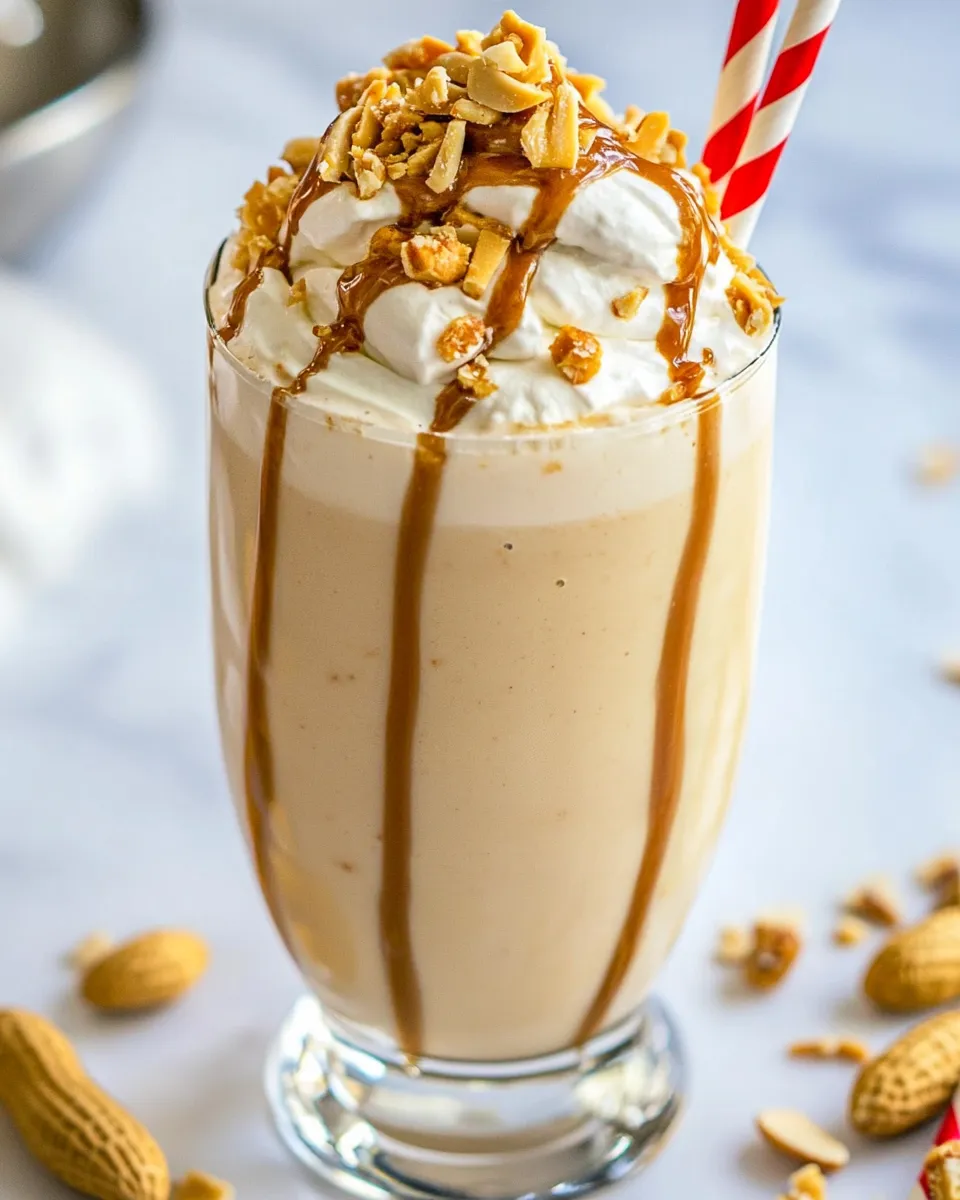 Classic Peanut Butter Milkshake image