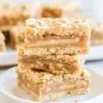 Homemade Peanut Butter Sandwich Cookie Bars photo