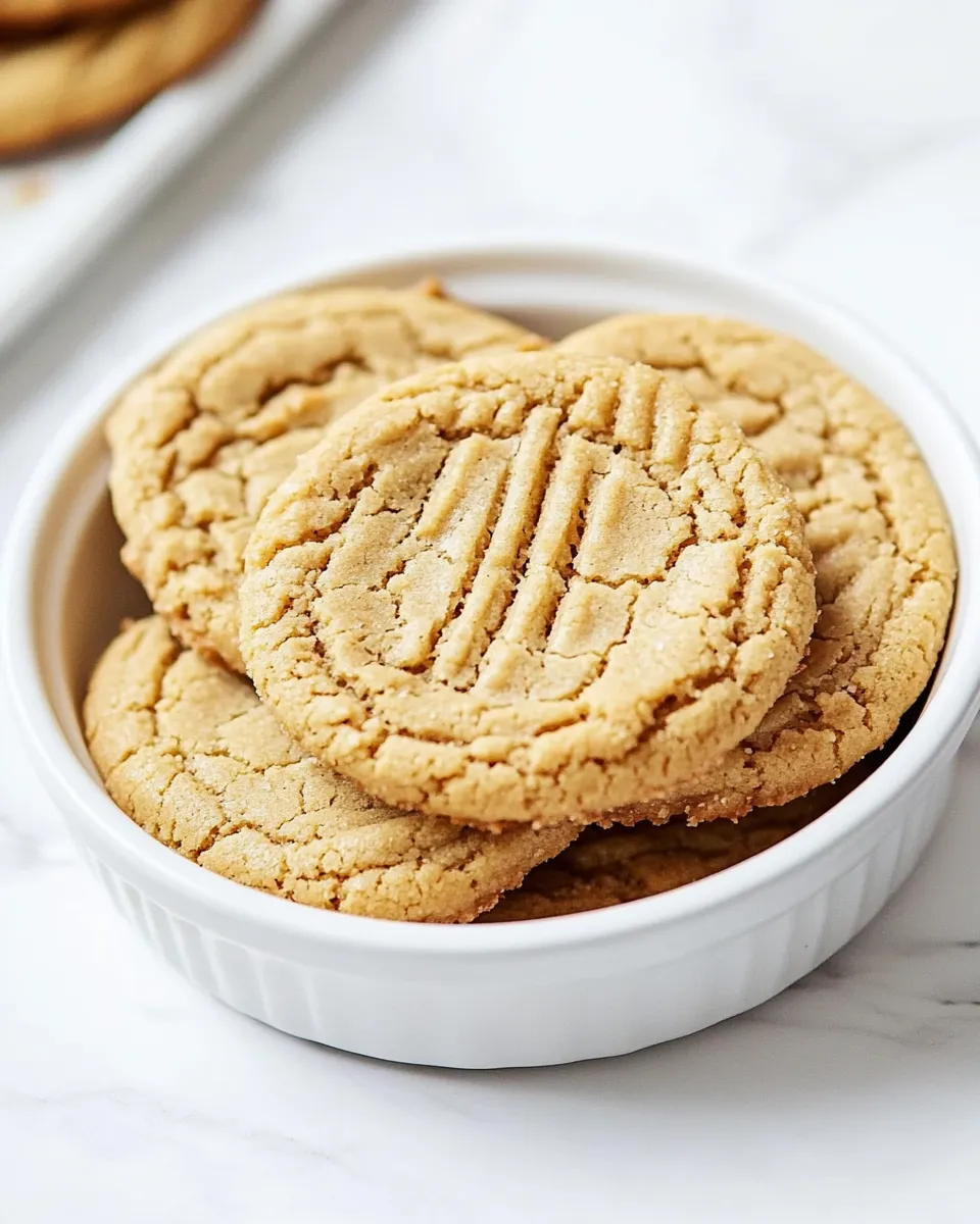 Easy Peanut Butter Toffee Cookies recipe photo