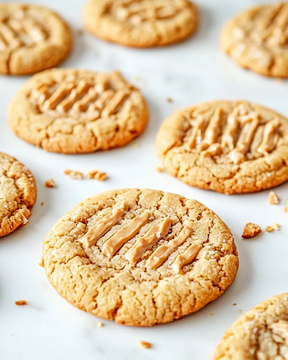 Delicious Peanut Butter Toffee Cookies shot