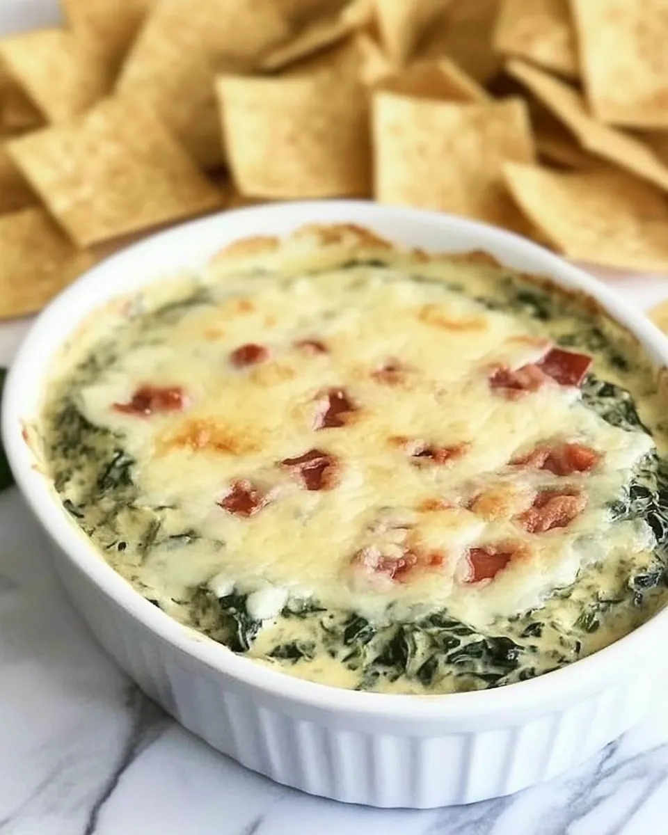 Easy Pepper Jack Spinach Dip recipe photo