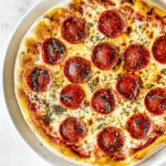 Homemade Pepperoni Pizza photo