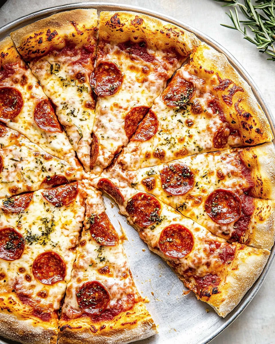 Delicious Pepperoni Pizza shot