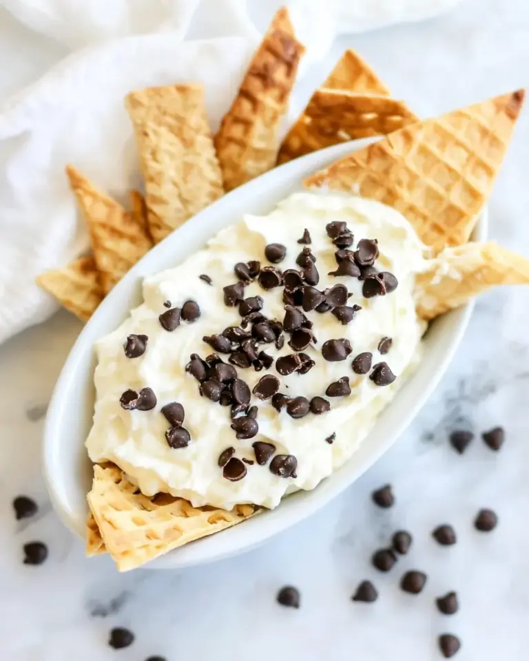 Homemade Perfectly Sweet Cannoli Dip photo