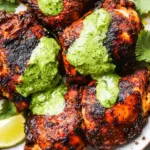 Homemade Peruvian Chicken with Green Sauce photo