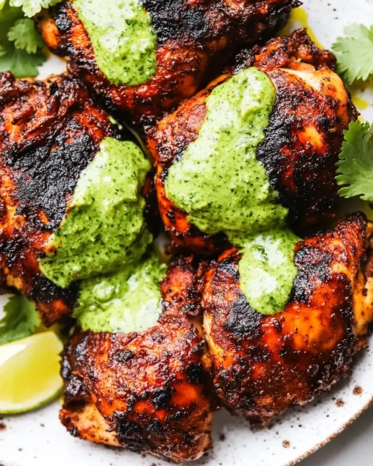 Homemade Peruvian Chicken with Green Sauce photo