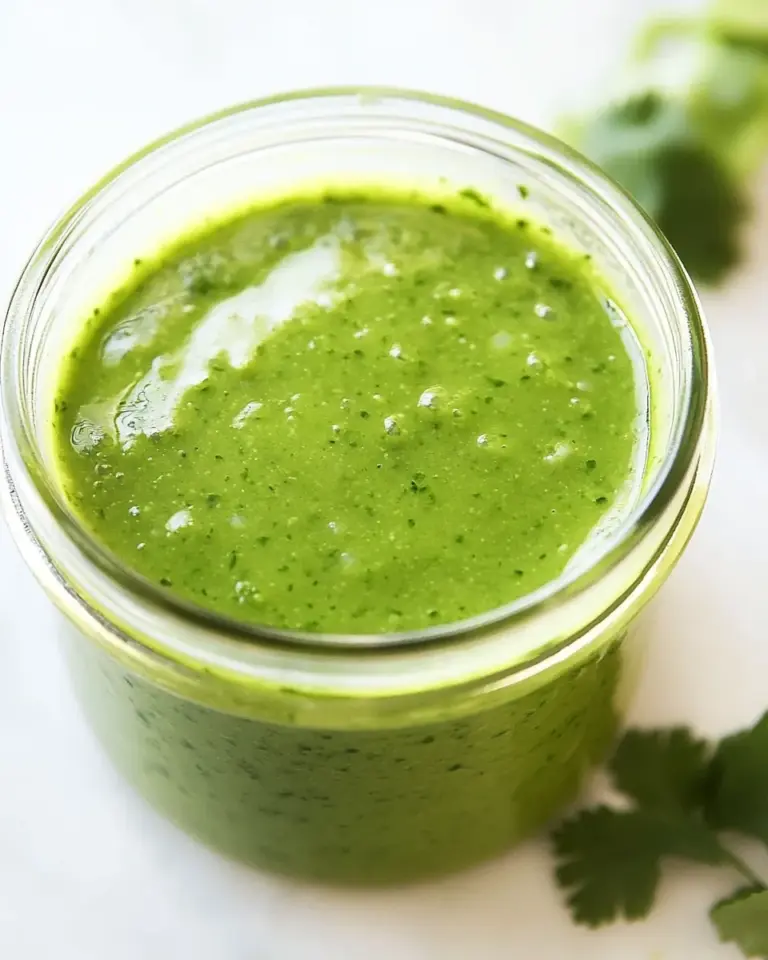 Homemade Peruvian Green Sauce photo