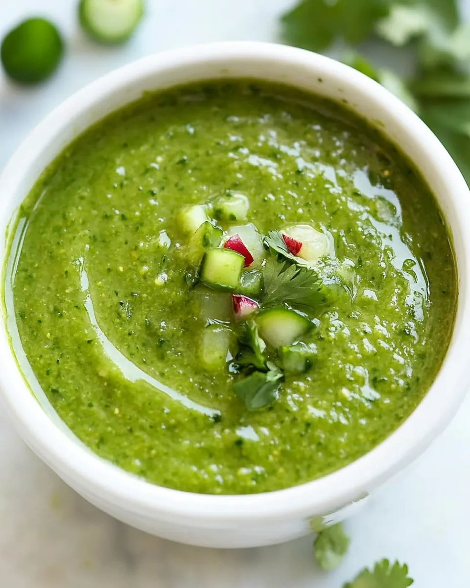 Easy Peruvian Green Sauce recipe photo