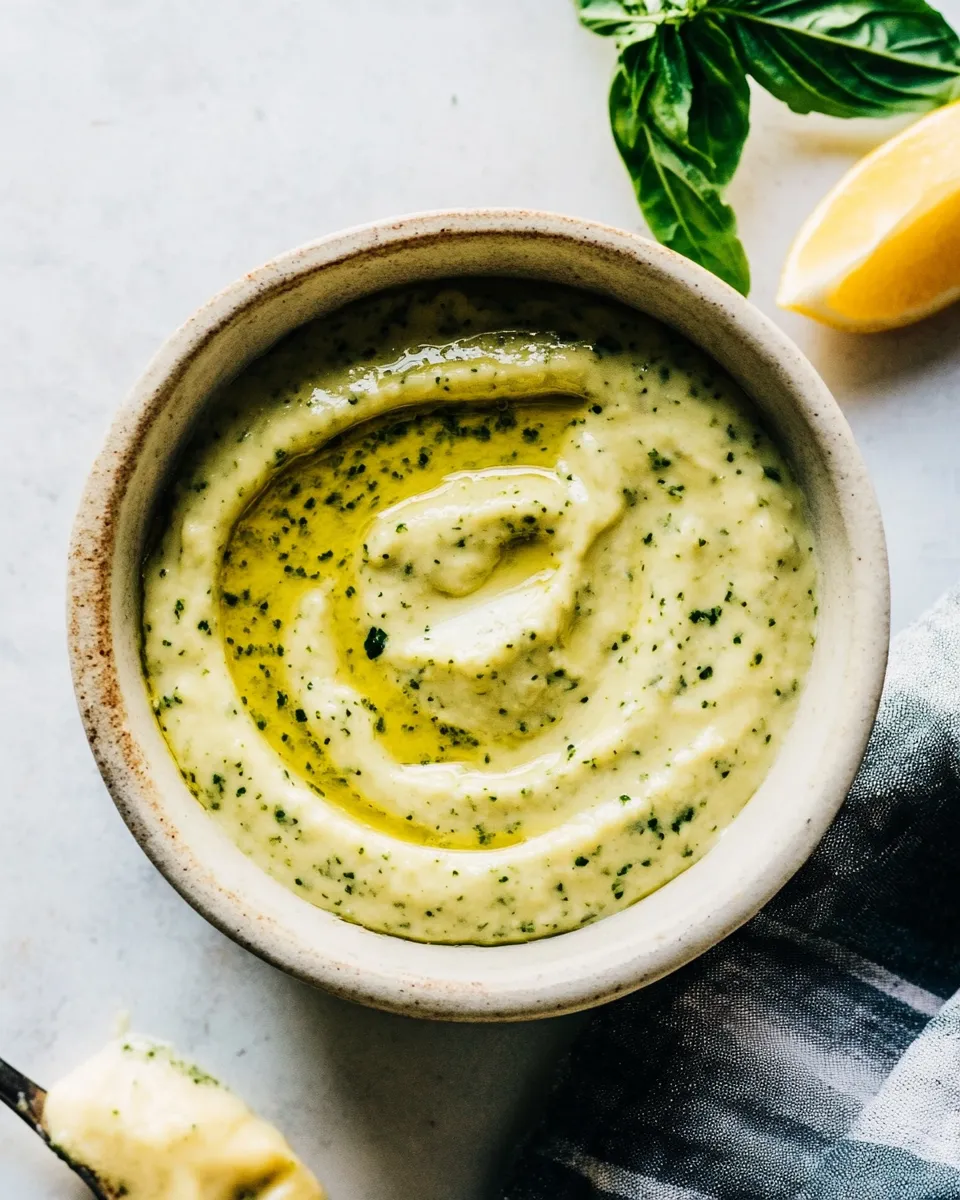 Easy Pesto Aioli Recipe shot