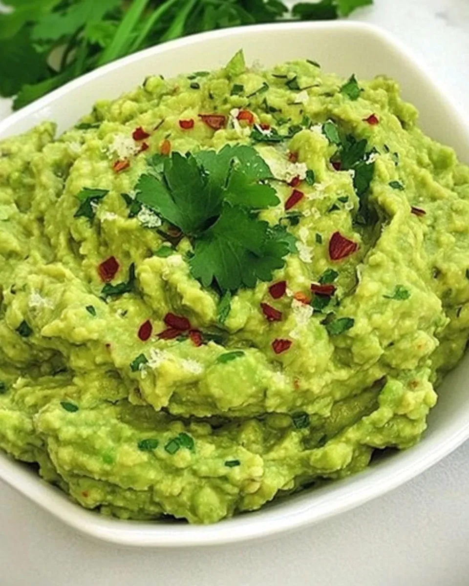 Classic Pesto Guacamole recipe photo
