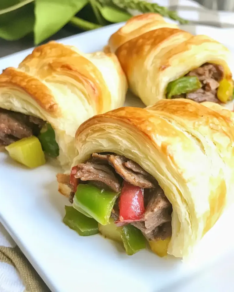 Easy Philly Cheesesteak Crescents photo