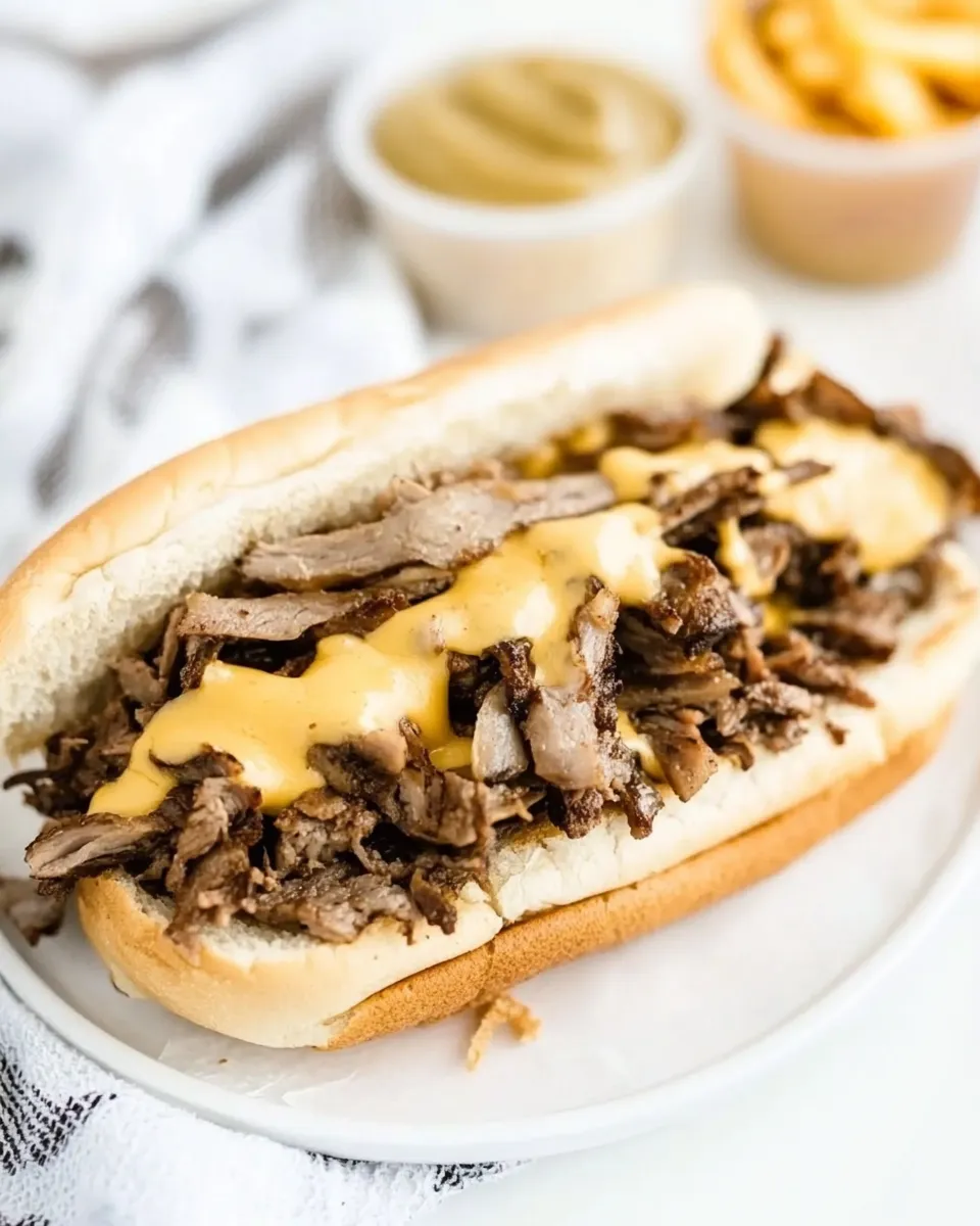 Classic Philly Cheesesteak Recipe image