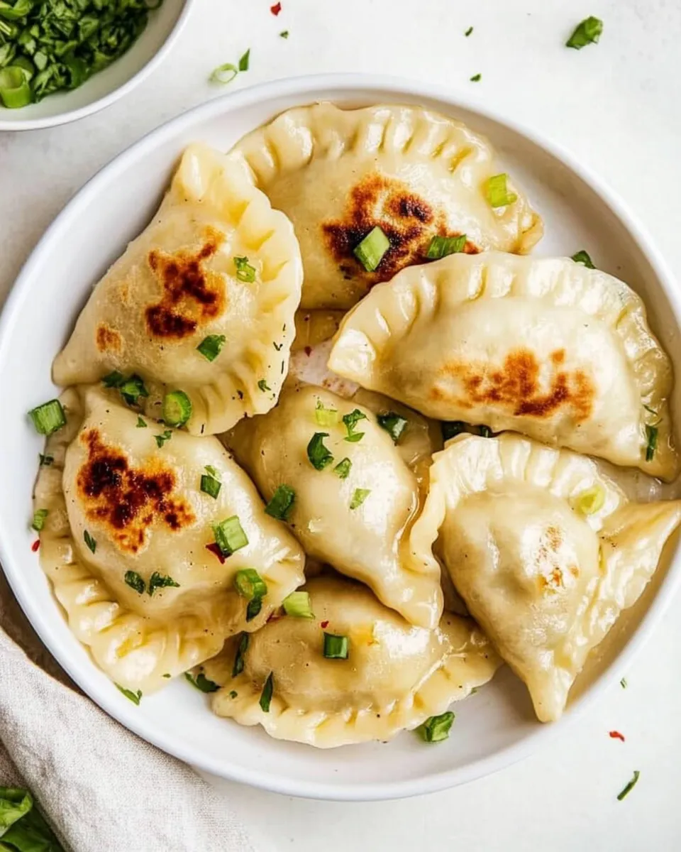 Delicious Pierogi shot