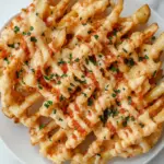 Homemade Pimento Cheese Fries. recipe image