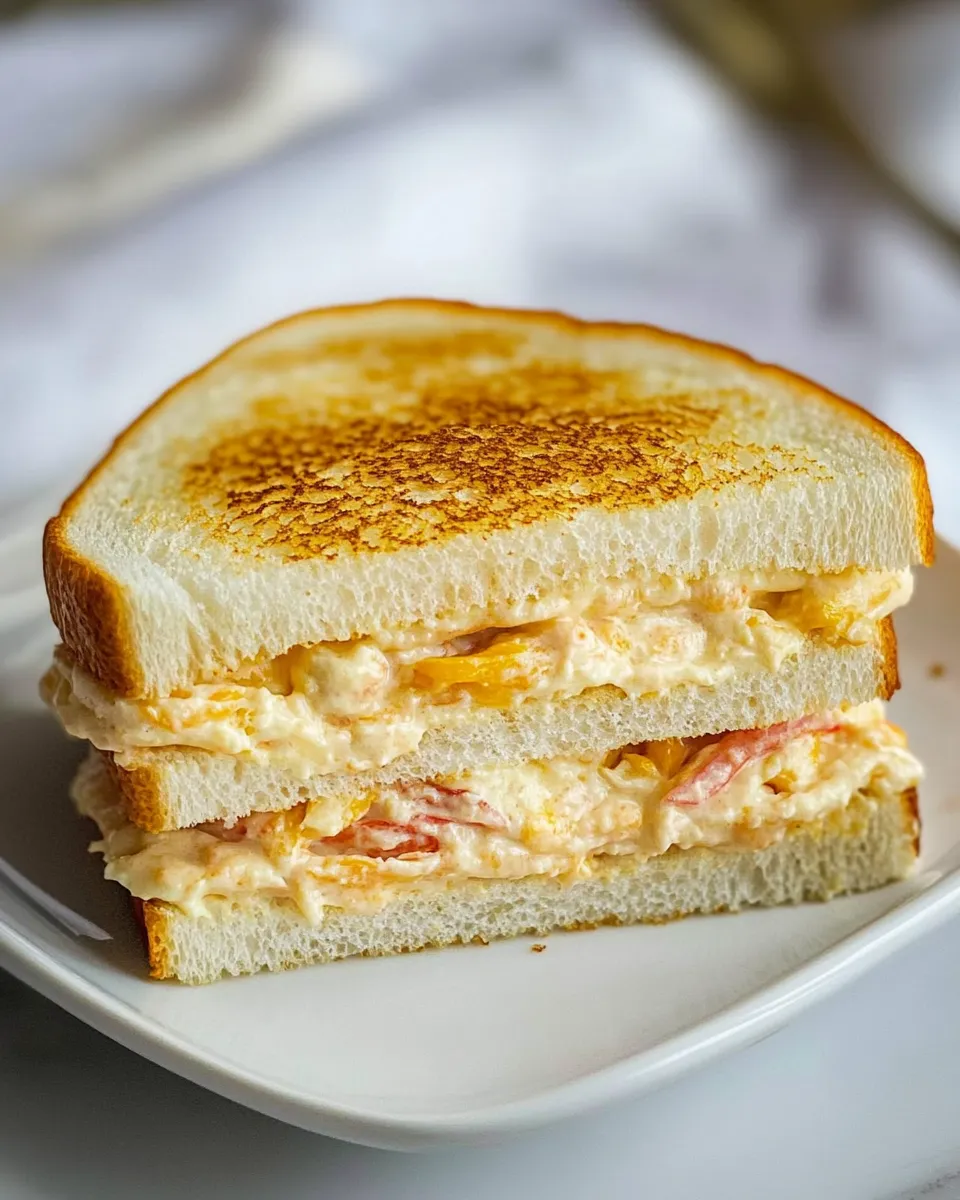Easy Pimento Cheese Sandwich recipe photo