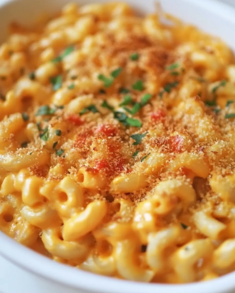 Easy Pimento Mac and Cheese recipe photo