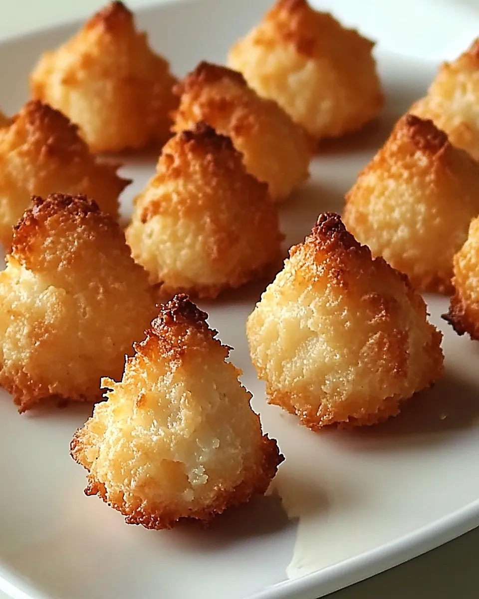 Quick Pineapple-Coconut Macaroons shot