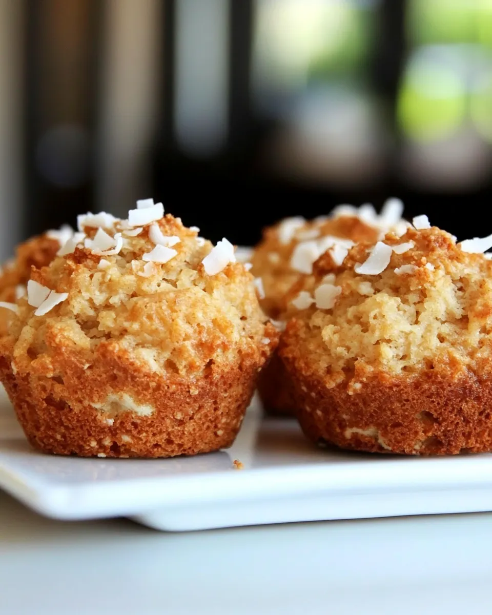 Delicious Pineapple Coconut Muffins image