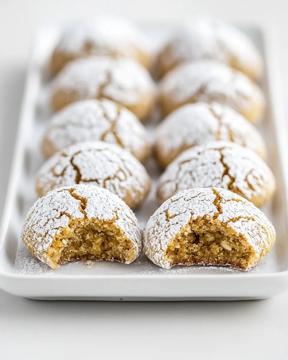 Delicious Pistachio Amaretti Cookies dish photo