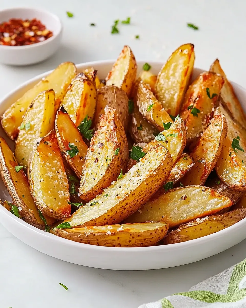 Homemade Potato Wedges Recipe photo