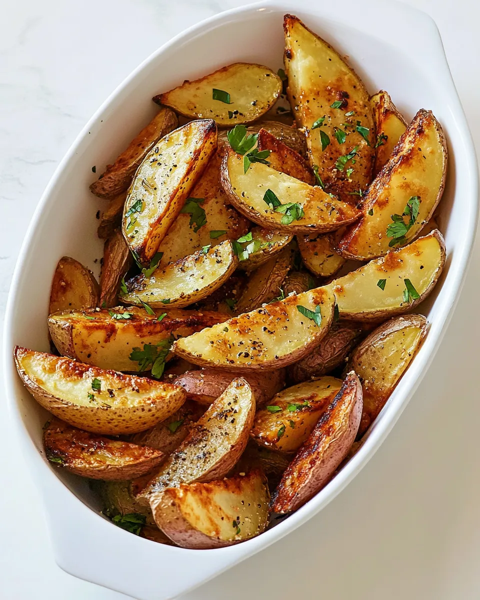 Easy Potato Wedges Recipe shot