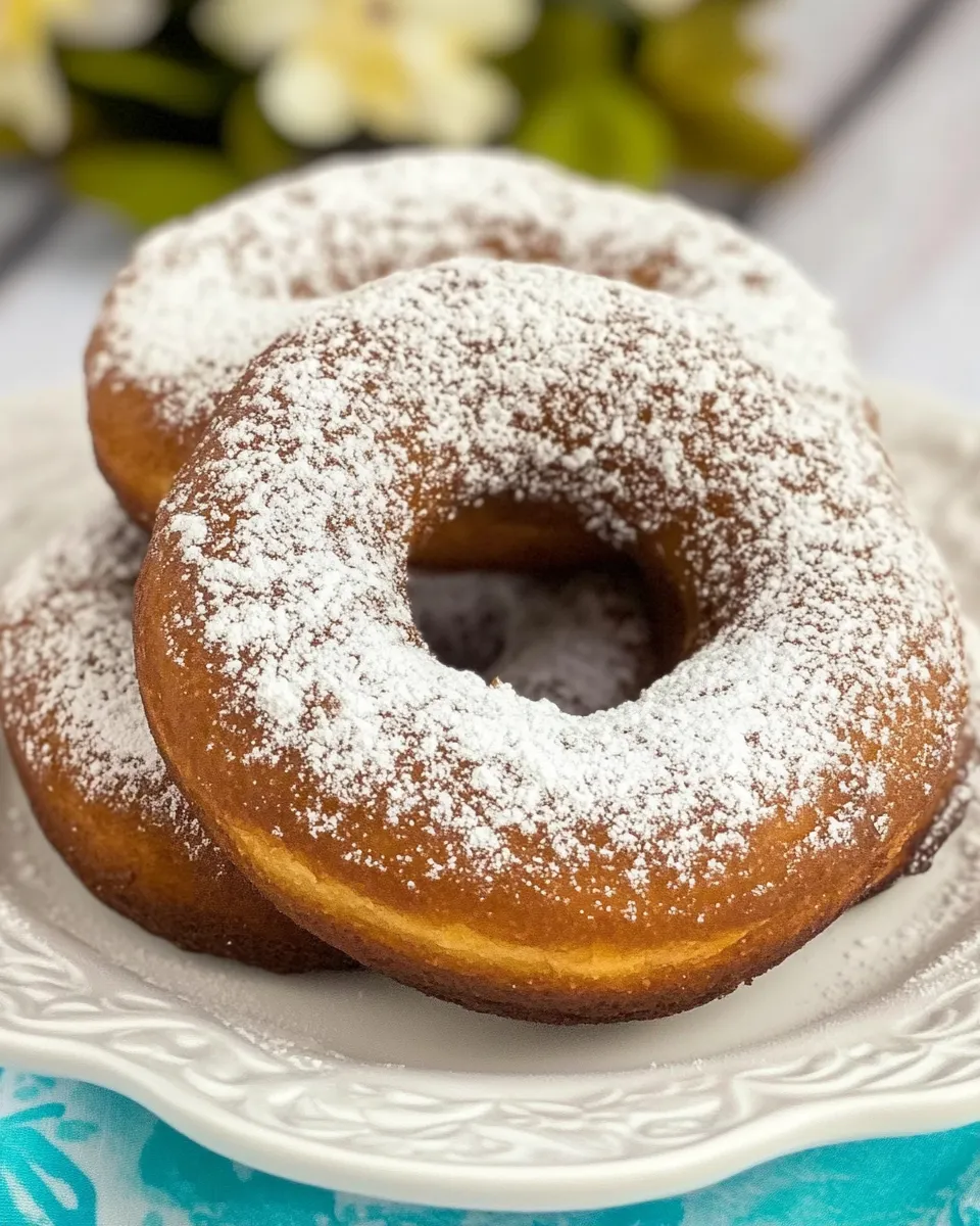 Easy Powdered Donuts recipe photo