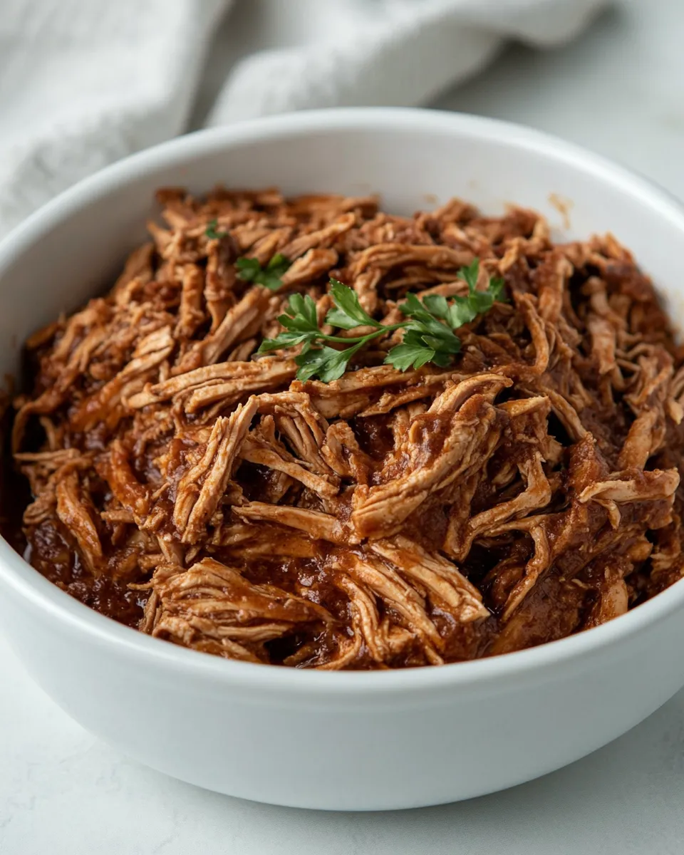 Classic Pulled Chicken Recipe image