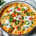 Easy Queso Chicken Skillet photo