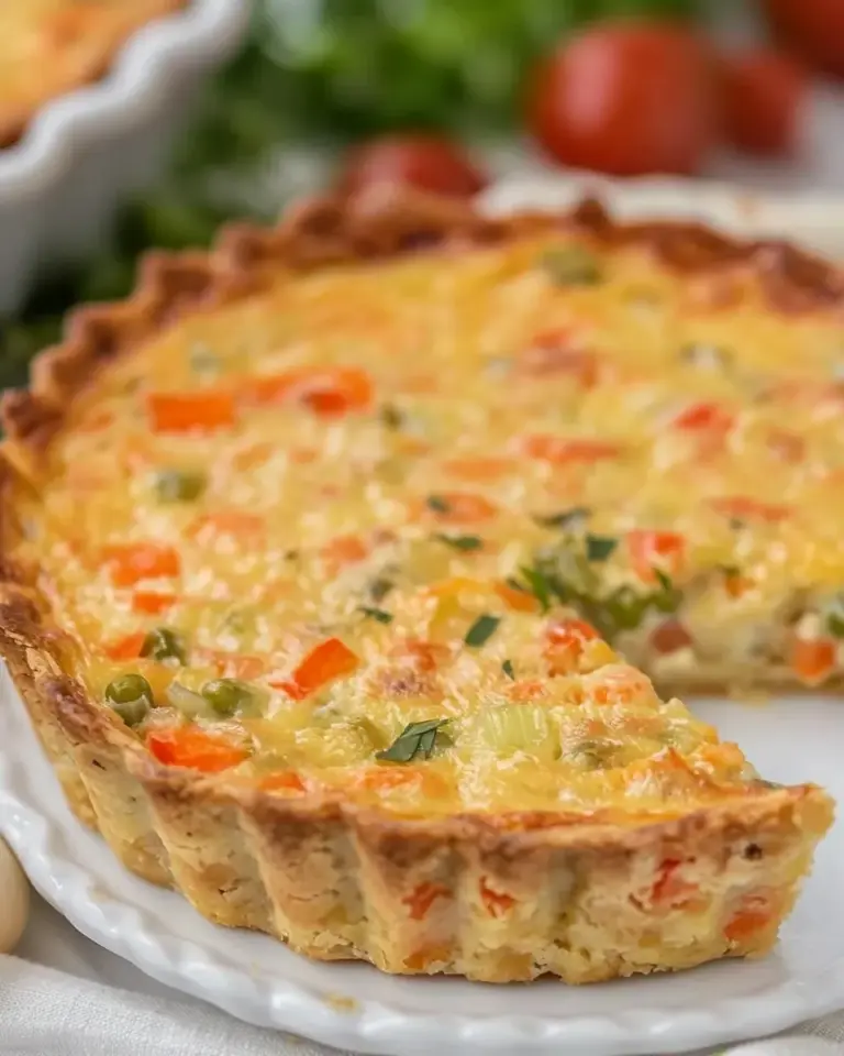 Homemade Quiche Marachre recipe photo