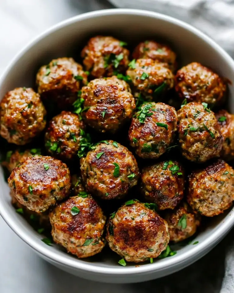 Homemade Quick and Easy Air Fryer Meatballs photo