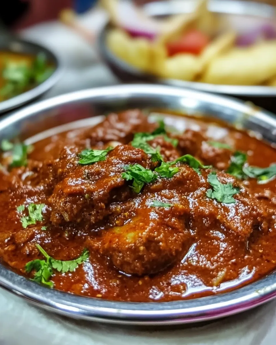 Homemade Rajasthani Laal Maas Recipe photo