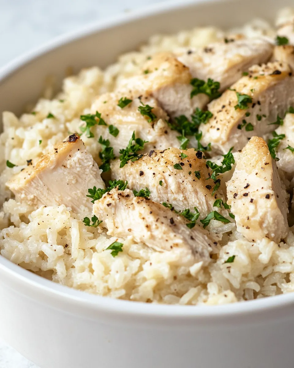 Easy Ranch Chicken and Rice Casserole recipe photo