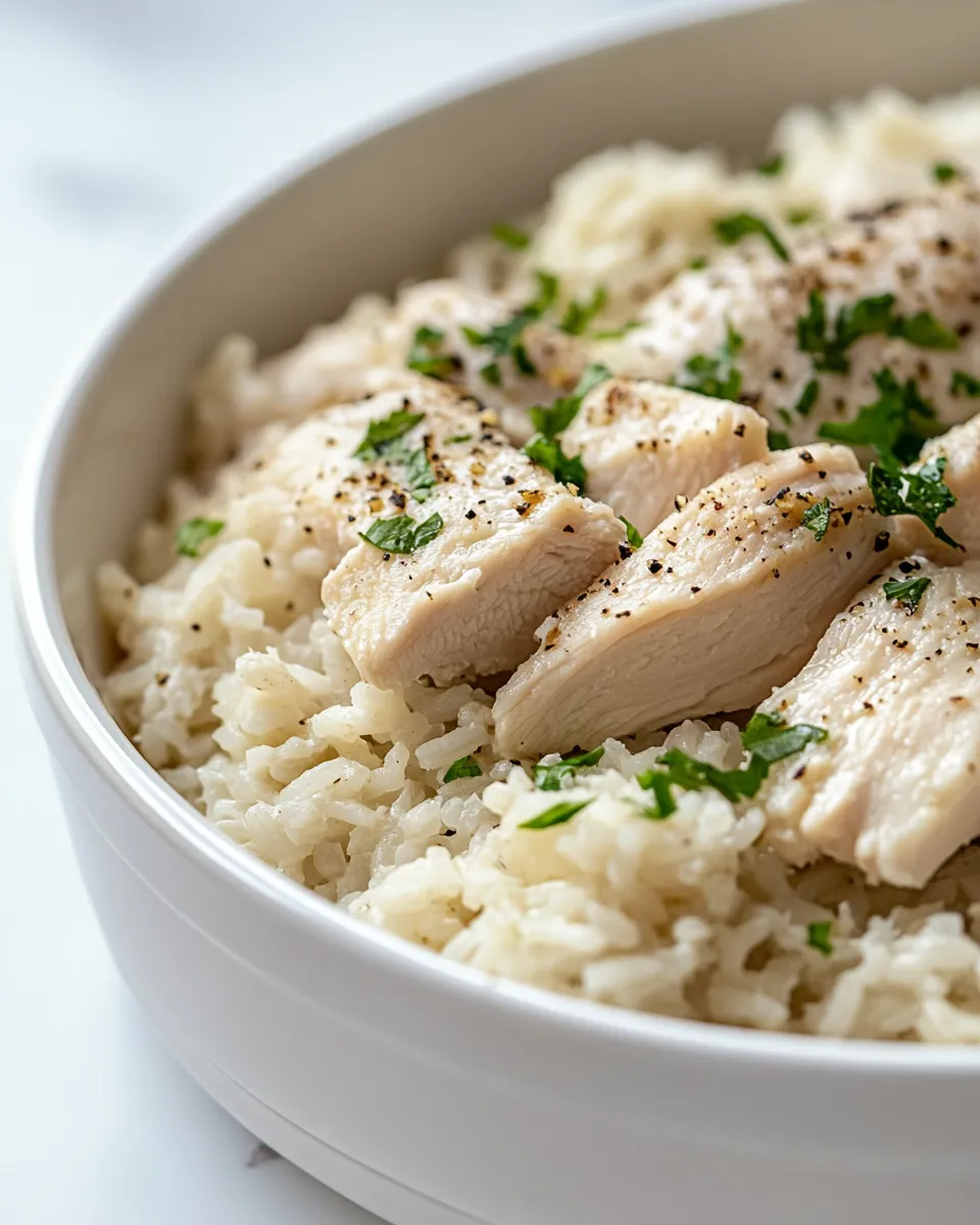 Delicious Ranch Chicken and Rice Casserole dish photo