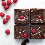Homemade Raspberry Sea Salt Brownies photo