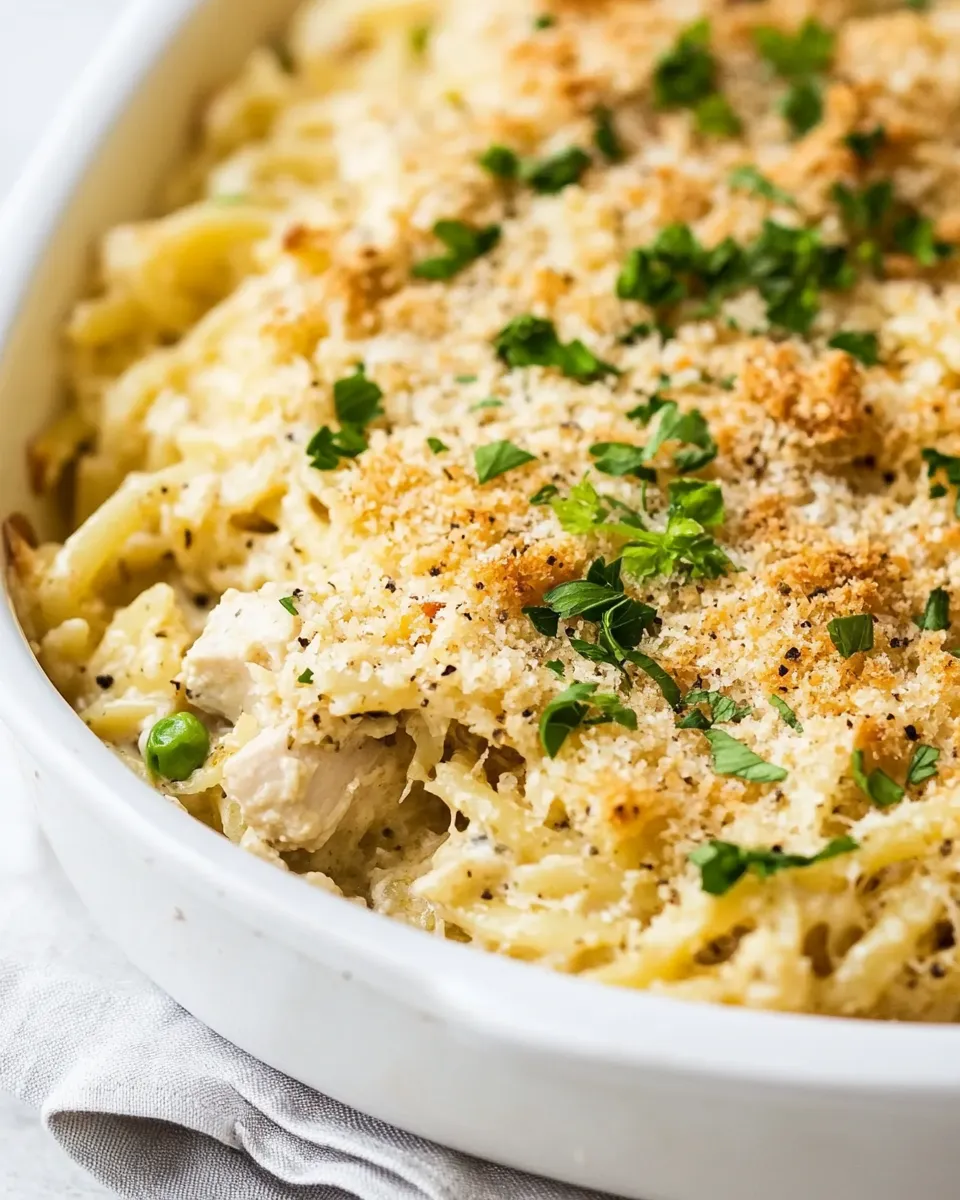 Delicious Recipe for Chicken Tetrazzini dish photo