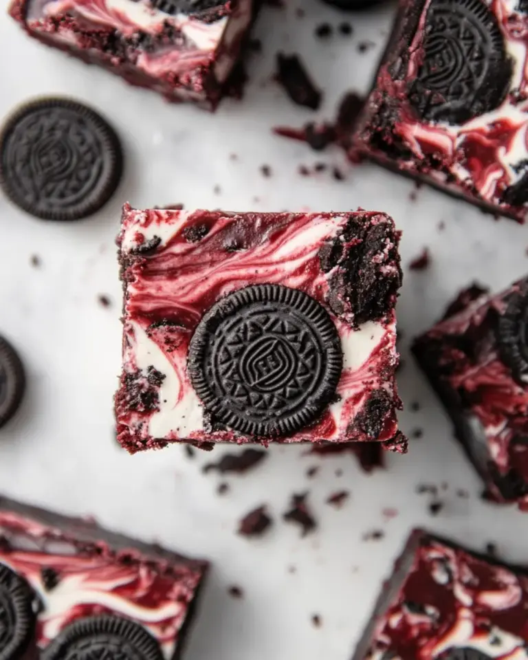 Homemade Red Velvet Oreo Fudge photo