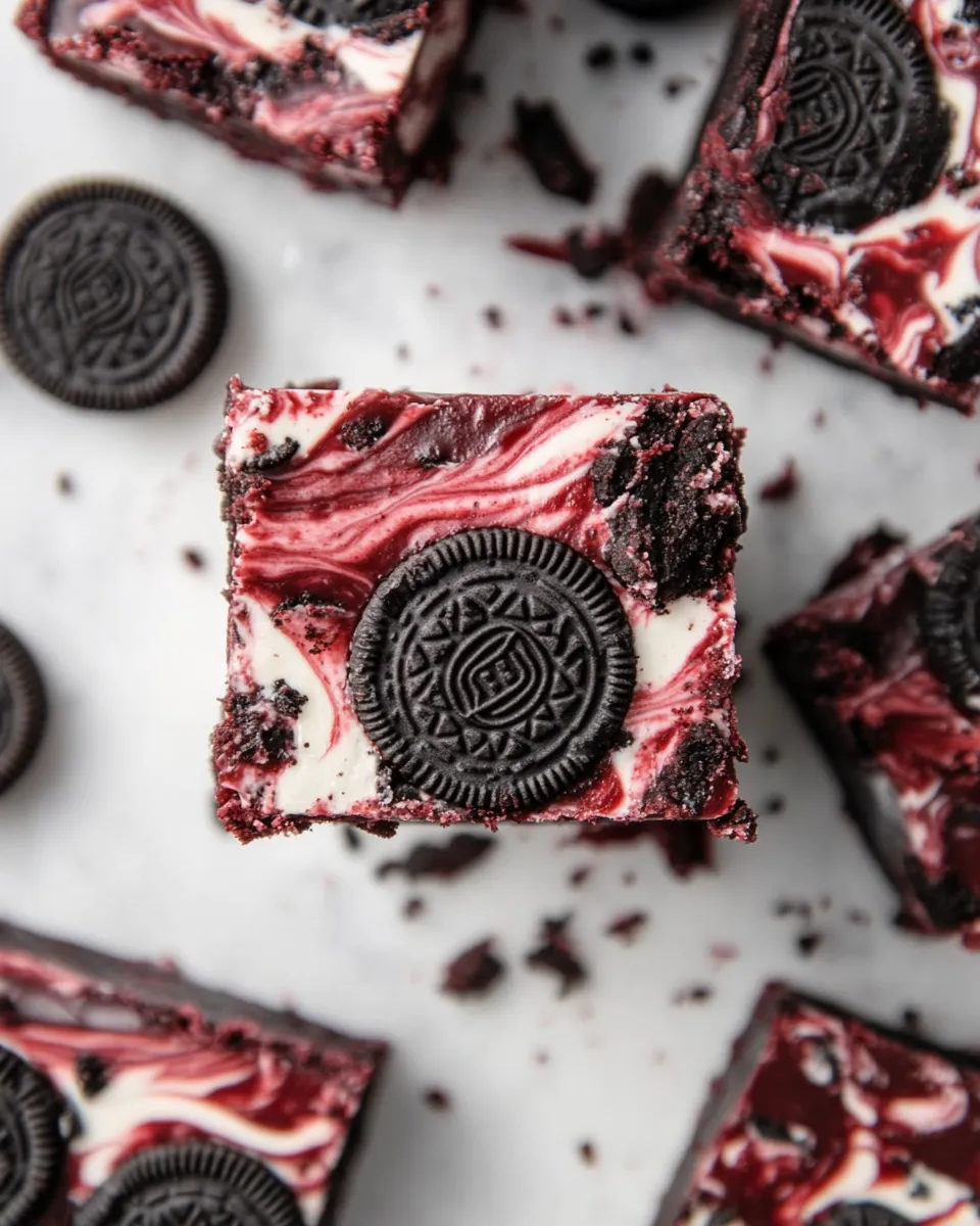 Homemade Red Velvet Oreo Fudge photo