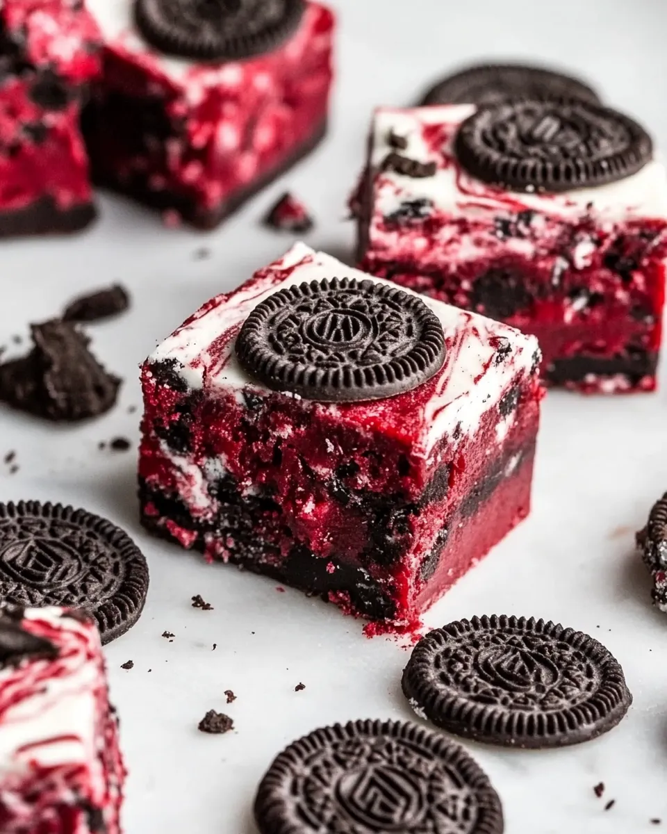 Classic Red Velvet Oreo Fudge image