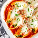 Homemade Ricotta and Spinach Stuffed Shells photo